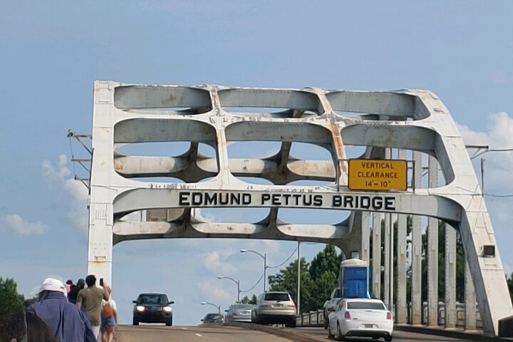 The Edmund Pettus Bridge, Selma, Alabama. Site Of Bloody Sunday